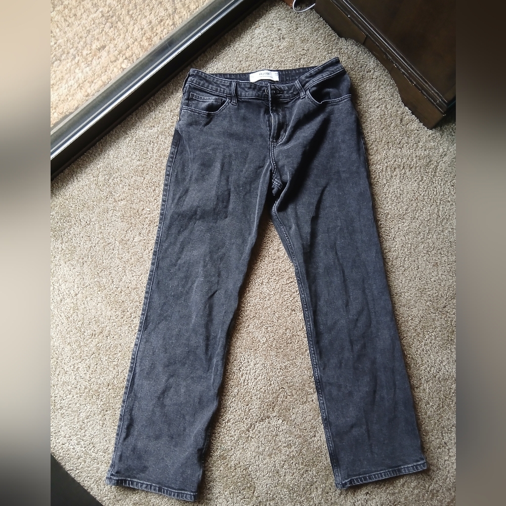 Hollister Womens Tall Size Charcoal Jeans